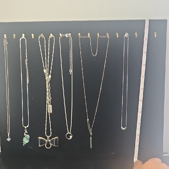 Elegant Silver Necklace Collection - Picture 2 of 6